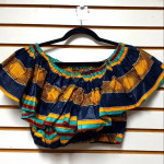 AFRICAN PRINT TOP FREE SIZE