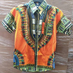 AFRICAN PRINT TOP FREE SIZE
