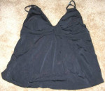 Black swimming top, size 46