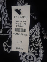 NWT TALBOTS TOP