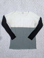 Medium Color Block Sweater Top