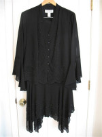 Ladies Beautiful 2 Piece Black Skirt and Top