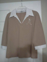 Pretty Top with Initial K     Size XL