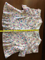 ZARA SEQUIN Crop Top Butterfly Sleeves