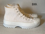 CONVERSE PLATFORM HI TOP LUGGED EGRET / WHITE CAMO WOMENS 11 / MENS 10 / UK 9