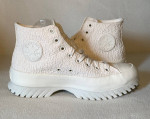 CONVERSE PLATFORM HI TOP LUGGED EGRET / WHITE CAMO WOMENS 11 / MENS 10 / UK 9