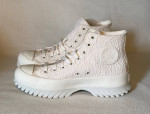 CONVERSE PLATFORM HI TOP LUGGED EGRET / WHITE CAMO WOMENS 11 / MENS 10 / UK 9