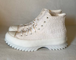 CONVERSE PLATFORM HI TOP LUGGED EGRET / WHITE CAMO WOMENS 11 / MENS 10 / UK 9