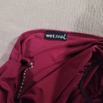 Maroon Long Sleeved Cute Off the Shoulder Top by Wet Seal Size S