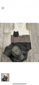 Color block pocket tank top