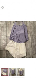Solid embroidery tank top