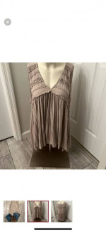POL boho sleeveless top