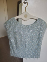 Vintage beaded top
