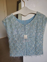 Vintage beaded top