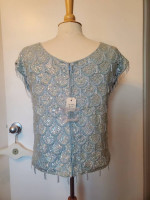 Vintage beaded top