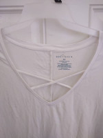 Boutique + plus size 2X white top