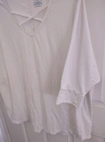 Boutique + plus size 2X white top