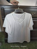 New womens xxl short sleeve top