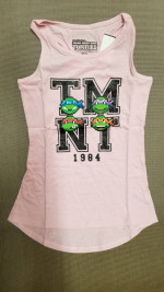 TMNT "1984" pink kids tank top / NEW