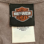 Harley Davidson Sauk Prairie Knit Shirt ♦ Women's Size Medium Gray Top