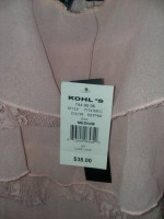 Junior Girls Fashionable Pink Top New with Tags