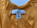 Women's Allison Joy Gold Colored Medium Sleeveless Top Shirt