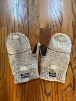 Thinsulate Insulated Pop Top Mittens / Fingerless Gloves (Like New)