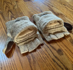 Thinsulate Insulated Pop Top Mittens / Fingerless Gloves (Like New)