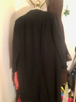 Yves Saint Laurent Mens Double Breasted Top Coat