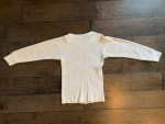 Men's Winter Thermal Base Layer Top & Bottom Set, Lg / Med 100% Cotton