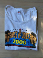 Vintage 2000 5K Bridge of Lions Run tank top T-shirt - Brand New