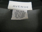 Avenue Black Top With Sequins