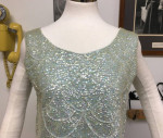 Vintage 1950's Beaded Top - Gimbels