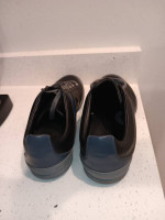 Dior Homme Black/Blue Leather and Mesh Lace Low Top