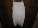 Beautiful like New Girls size 14/16 art class LINED white top!