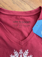 NEW Life Is Good Women top
