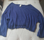 New Free People Ruffle Edged Crop Top Size Medium