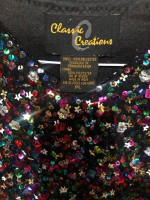 Sparkly Blouse Top -- size M
