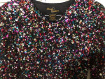 Sparkly Blouse Top -- size M