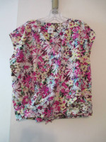 CAbi Multi-Color Spring 2017 Eden Top Blouse Style #5211 Size M