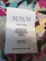 CAbi Multi-Color Spring 2017 Eden Top Blouse Style #5211 Size M