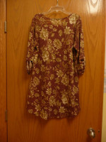 Multi Colored Long 3/4 sleeved Top