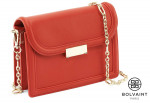 Bolvaint The Lea Clutch - 100% Top Grain Leathher w/Removable Chain