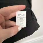 CAbi Black Medium Draped Indulgence Top 3/4 Sleeve #5205