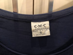 CMC Color Me Cotton tunic top.  100% cotton.  Size small