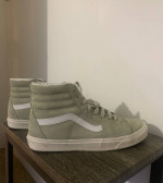 Suede Green Vans sz 10