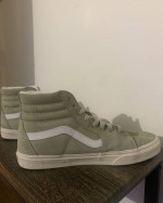 Suede Green Vans sz 10