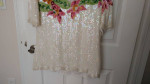 Sequined  Top and Skirt