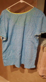 AMANDA PAIGE SLEEPWEAR PAJAMA TOP 3X NEW