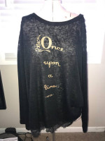 Disney Once Upon a Top Size XL Top